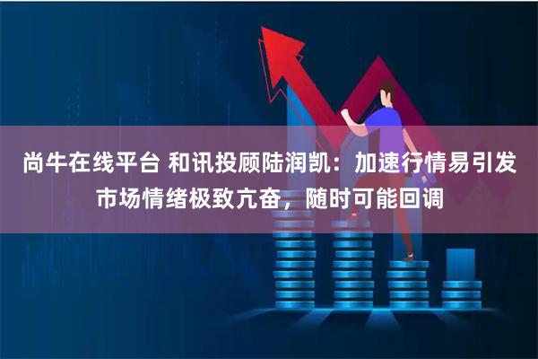 尚牛在线平台 和讯投顾陆润凯：加速行情易引发市场情绪极致亢奋，随时可能回调